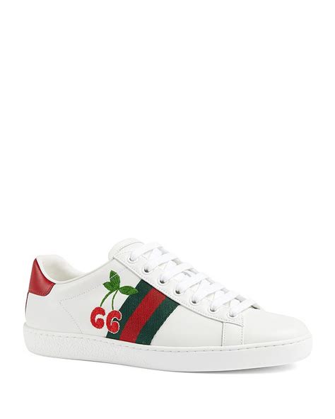 gucci sneakers with cherry